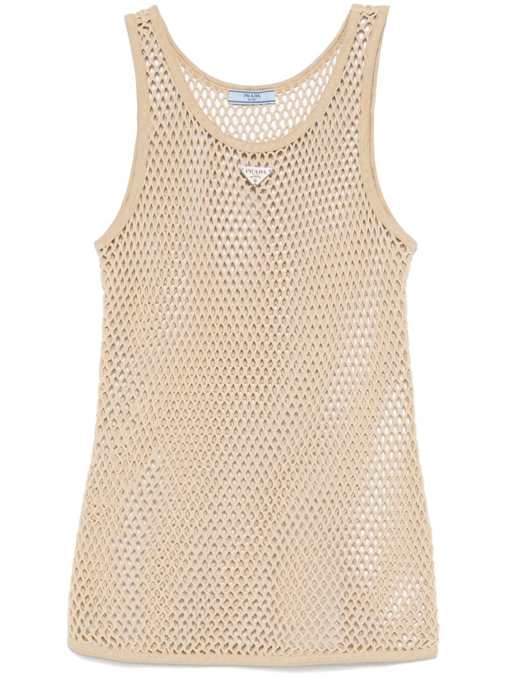 open-knit tank top 39599 S OOO 16NDF0065 PRADA 
