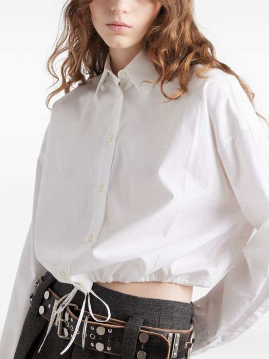 poplin shirt P400I S OOO 1XV2F0009 PRADA 
