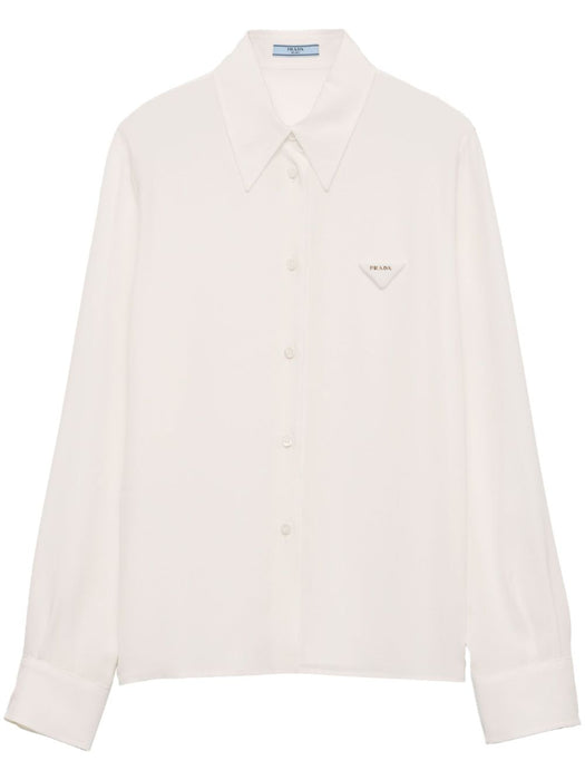 crêpe de chine shirt P473F S OOO 14KGF0304 PRADA 
