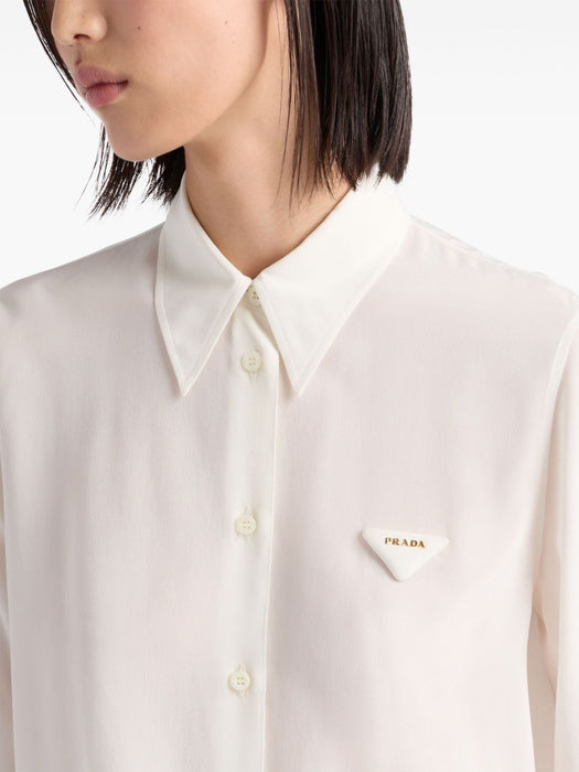 crêpe de chine shirt P473F S OOO 14KGF0304 PRADA 
