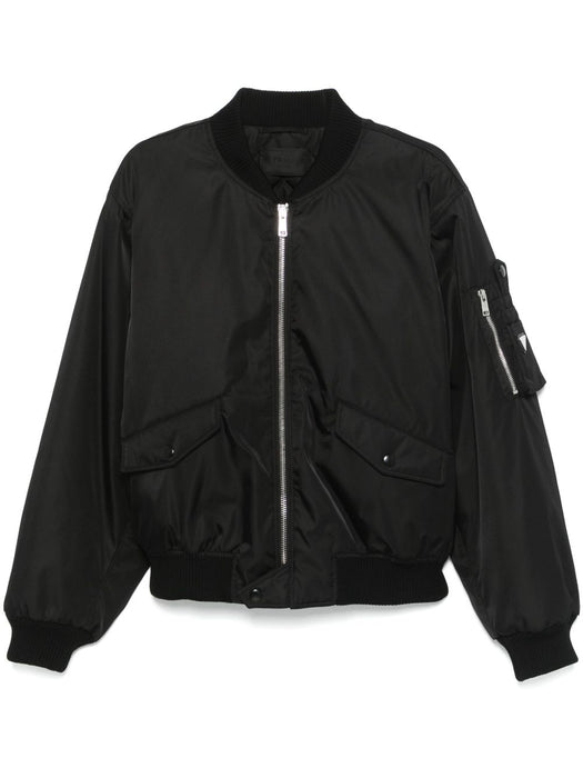 triangle-logo bomber jacket SGC824 S OOO 1WQ8F0002 PRADA 