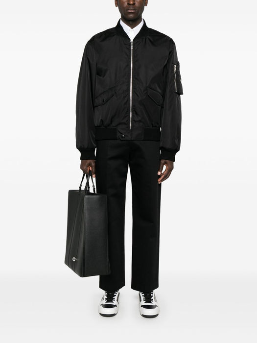 triangle-logo bomber jacket SGC824 S OOO 1WQ8F0002 PRADA 