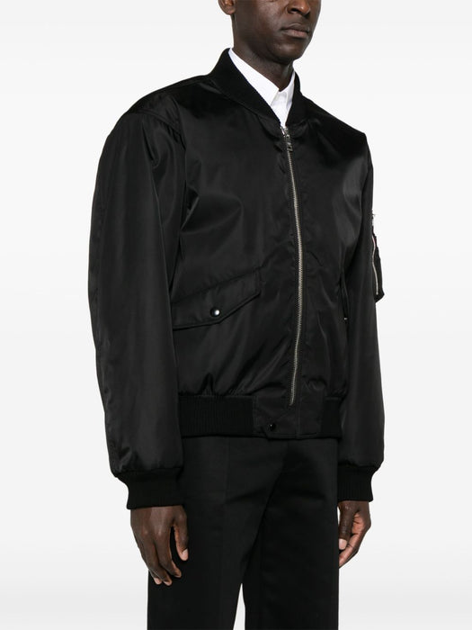 triangle-logo bomber jacket SGC824 S OOO 1WQ8F0002 PRADA 