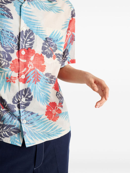 floral shirt UCS414 S UMO 16YPF0E7D PRADA 