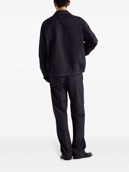 cotton straight trousers UP0312 S OOO 1XV2F0SVF PRADA 