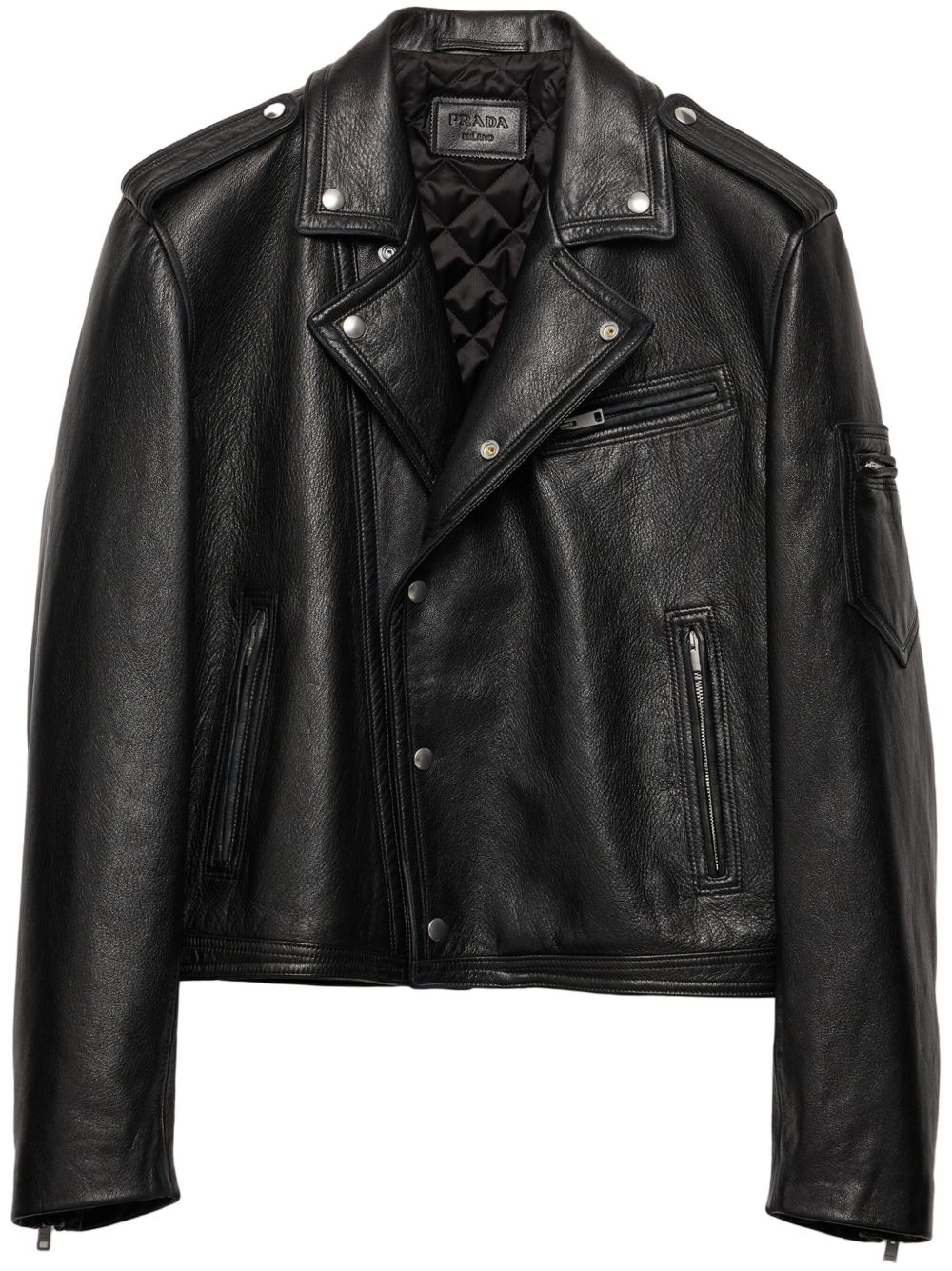 leather jacket UPW523 S OOO 11KDF0002 PRADA 