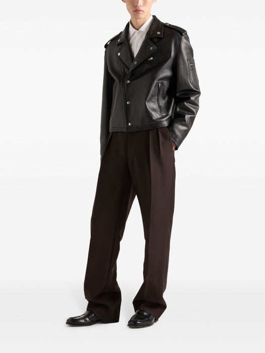 leather jacket UPW523 S OOO 11KDF0002 PRADA 