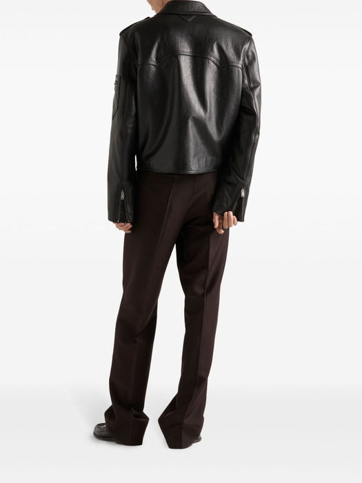 leather jacket UPW523 S OOO 11KDF0002 PRADA 