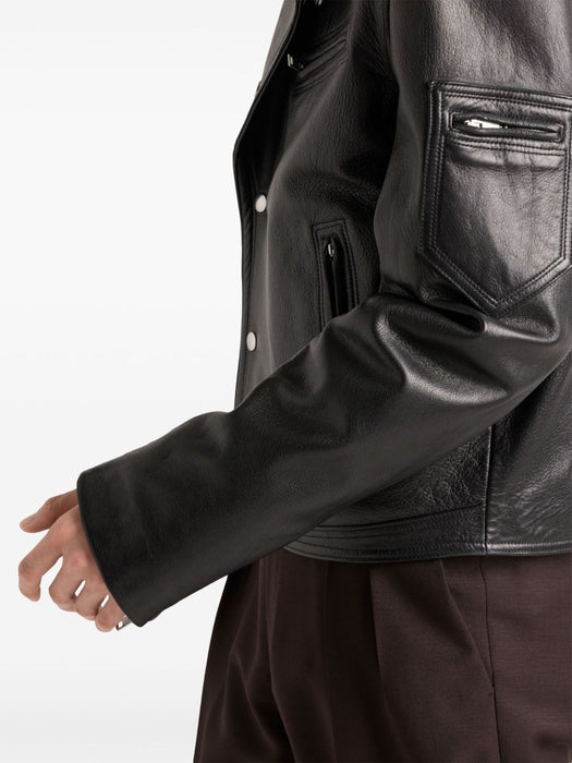 leather jacket UPW523 S OOO 11KDF0002 PRADA 