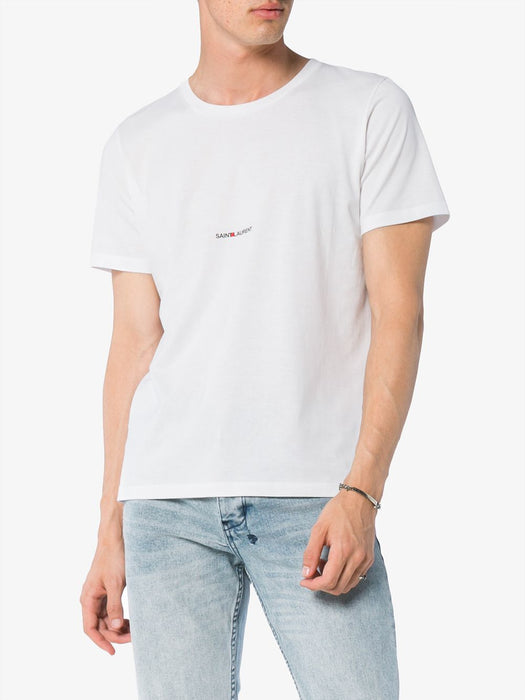 logo print T-shirt 464572 YB2DQ9000 SAINT LAURENT 