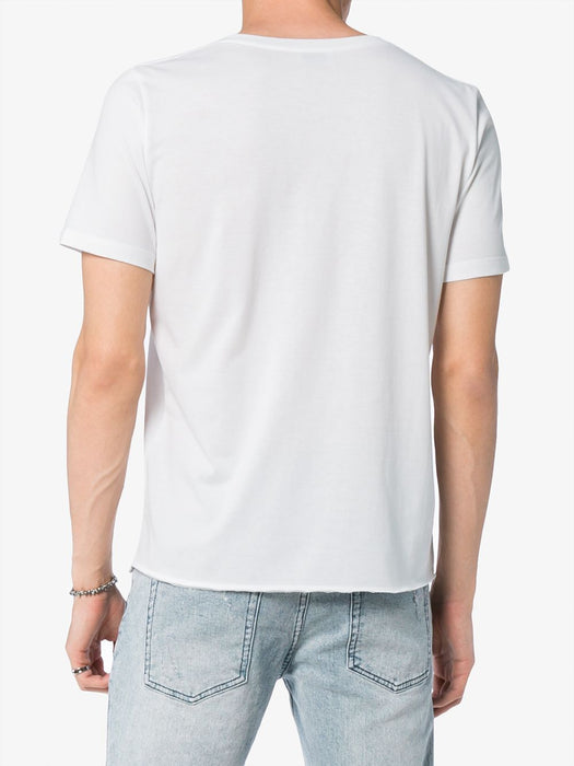 logo print T-shirt 464572 YB2DQ9000 SAINT LAURENT 