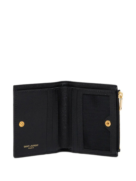 Cassandre quilted logo wallet 575879 BOW011000 SAINT LAURENT 