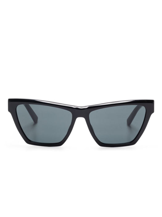 Rectangular Cat-eye sunglasses<BR/> 690920 Y99561000 SAINT LAURENT 