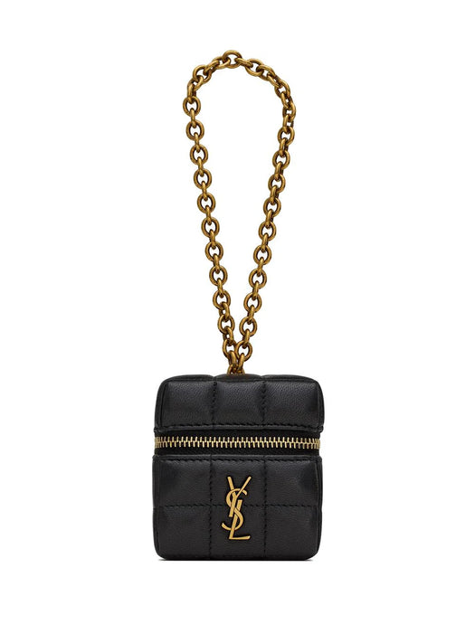 ysl cube / cassandre matelassé carré mini cube on chain in lambskin 773592 AABVP1000 SAINT LAURENT 