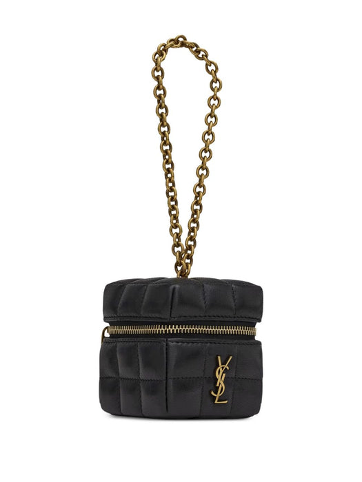 ysl cube / cassandre matelassé carré mini cube on chain in lambskin 773592 AABVP1000 SAINT LAURENT 