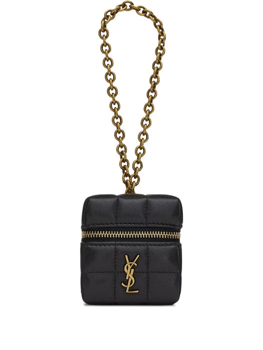 ysl cube / cassandre matelassé carré mini cube on chain in lambskin 773592 AABVP1000 SAINT LAURENT 