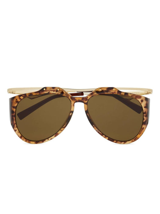 Amelia pilot-frame sunglasses 791905 Y99632350 SAINT LAURENT 