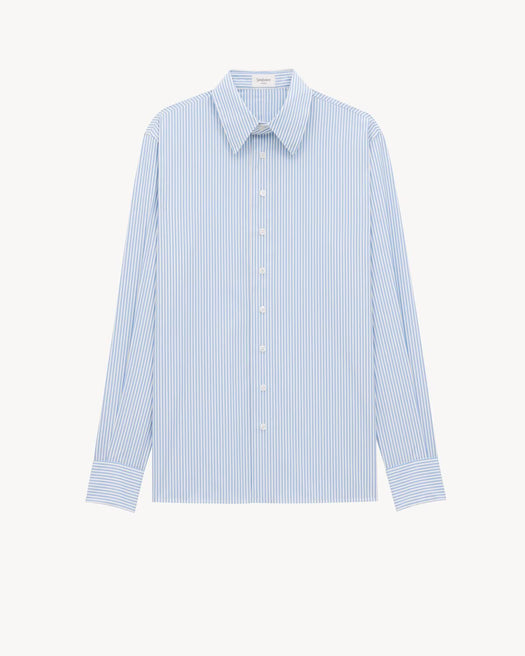 stripped buttoned shirt 813932 Y1L024486 SAINT LAURENT 
