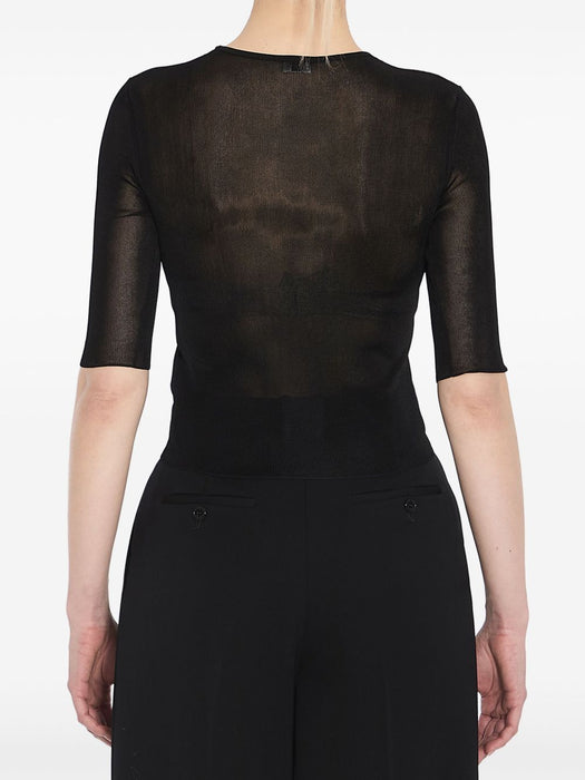 Cassandre cropped top 819910 Y75WA1000 SAINT LAURENT 