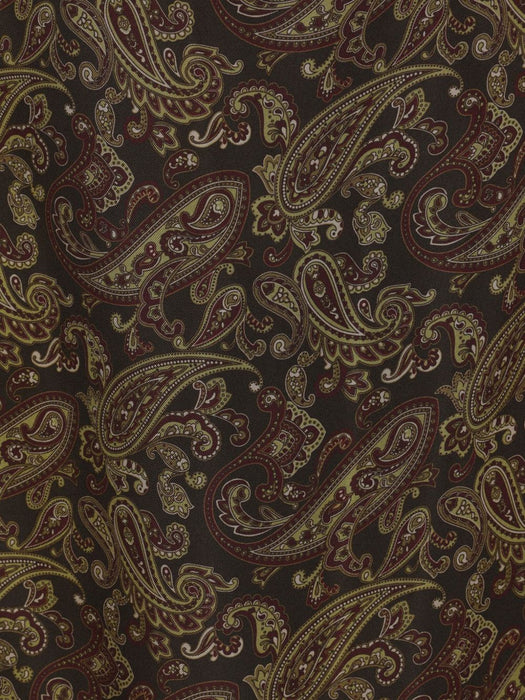 paisley-print silk dress 830263 Y6K901355 SAINT LAURENT 