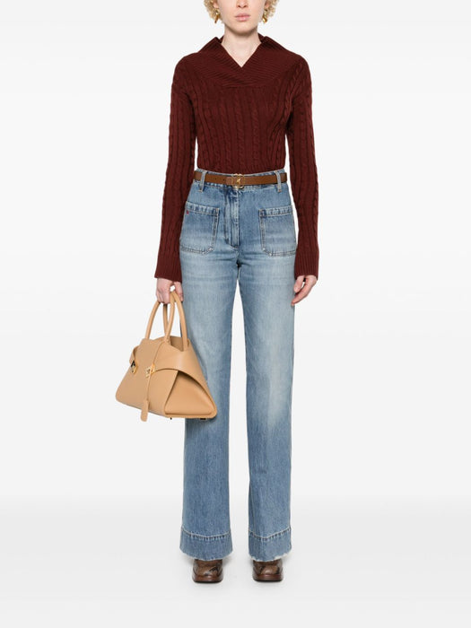 VICTORIA BECKHAM 1124DJE005218DWORN BLUE WASH 8949