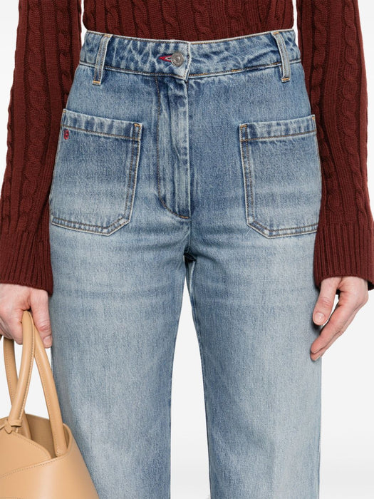 VICTORIA BECKHAM 1124DJE005218DWORN BLUE WASH 8949