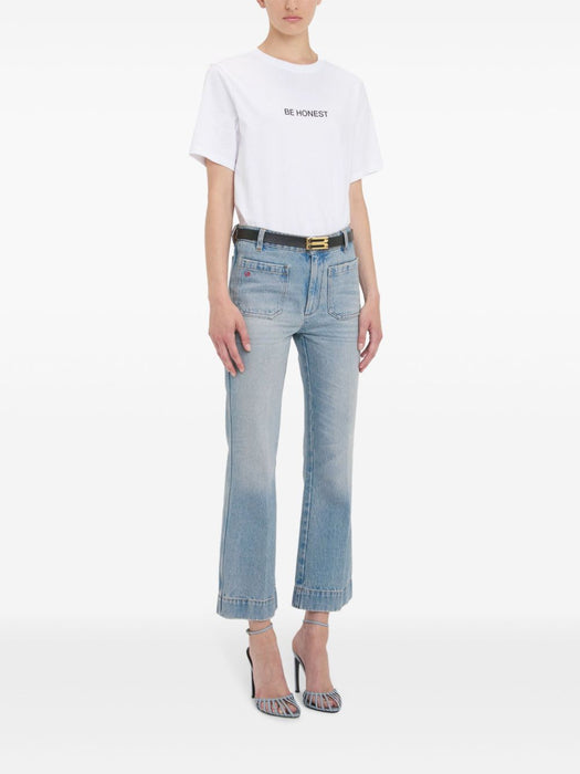 VICTORIA BECKHAM 1125DJE006005APALE BLUE WASH 9204