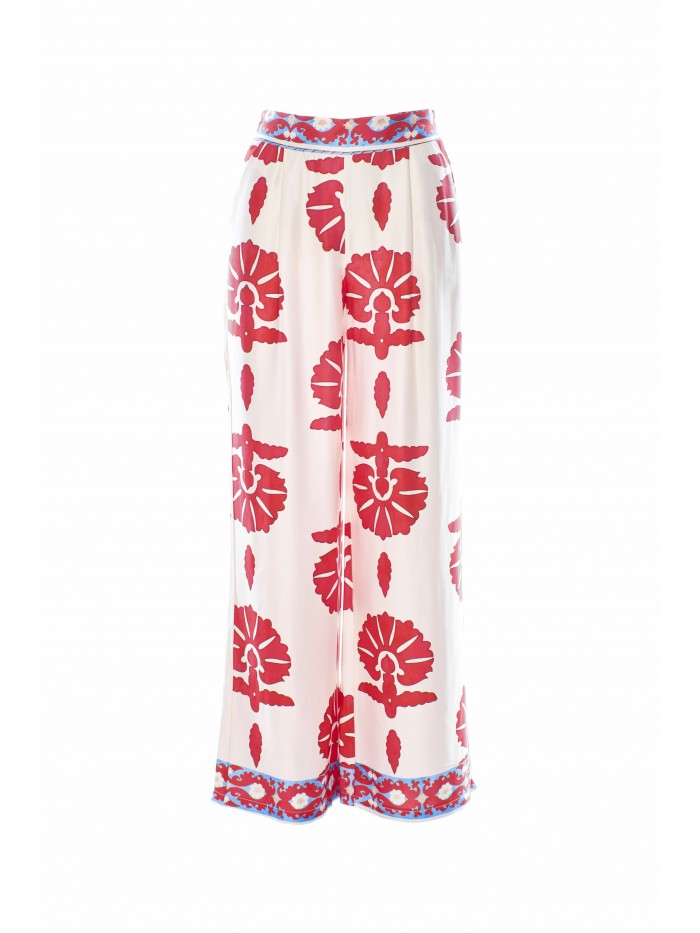 Wide Leg Trousers S25A175SP041 RED ANONYME 
