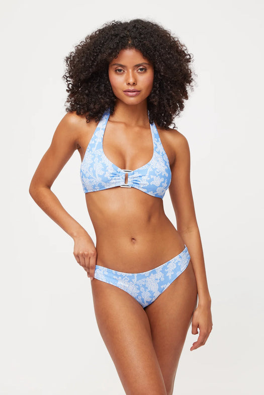 Playa Paraiso Halterneck Rectangle Top 25SSPP07 PRT-PRT HEIDI KLEIN 