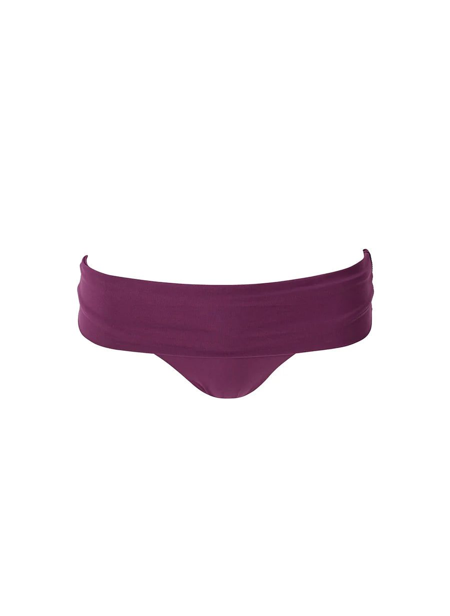 Brussels Bordeaux Bikini Bottom BRUSSELS BTM CR BRD MELISSA ODABASH 