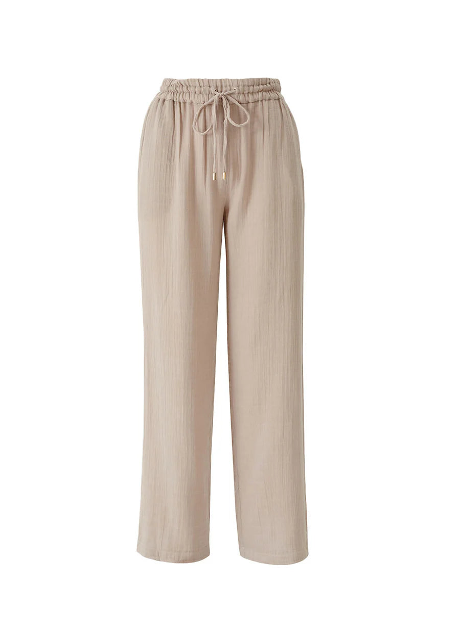 Krissy Beige Trousers KRISSY CR BEIG MELISSA ODABASH 