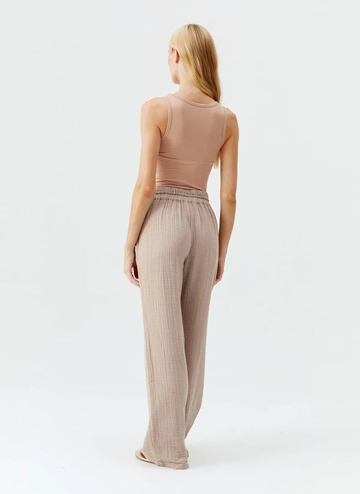 Krissy Beige Trousers KRISSY CR BEIG MELISSA ODABASH 
