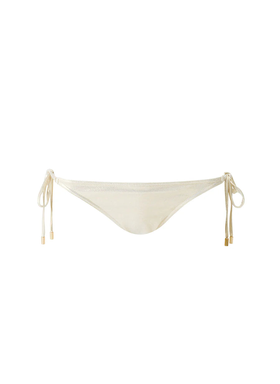 Singapore Gold Bikini Bottom SINGAPORE BTM CR GOL MELISSA ODABASH 
