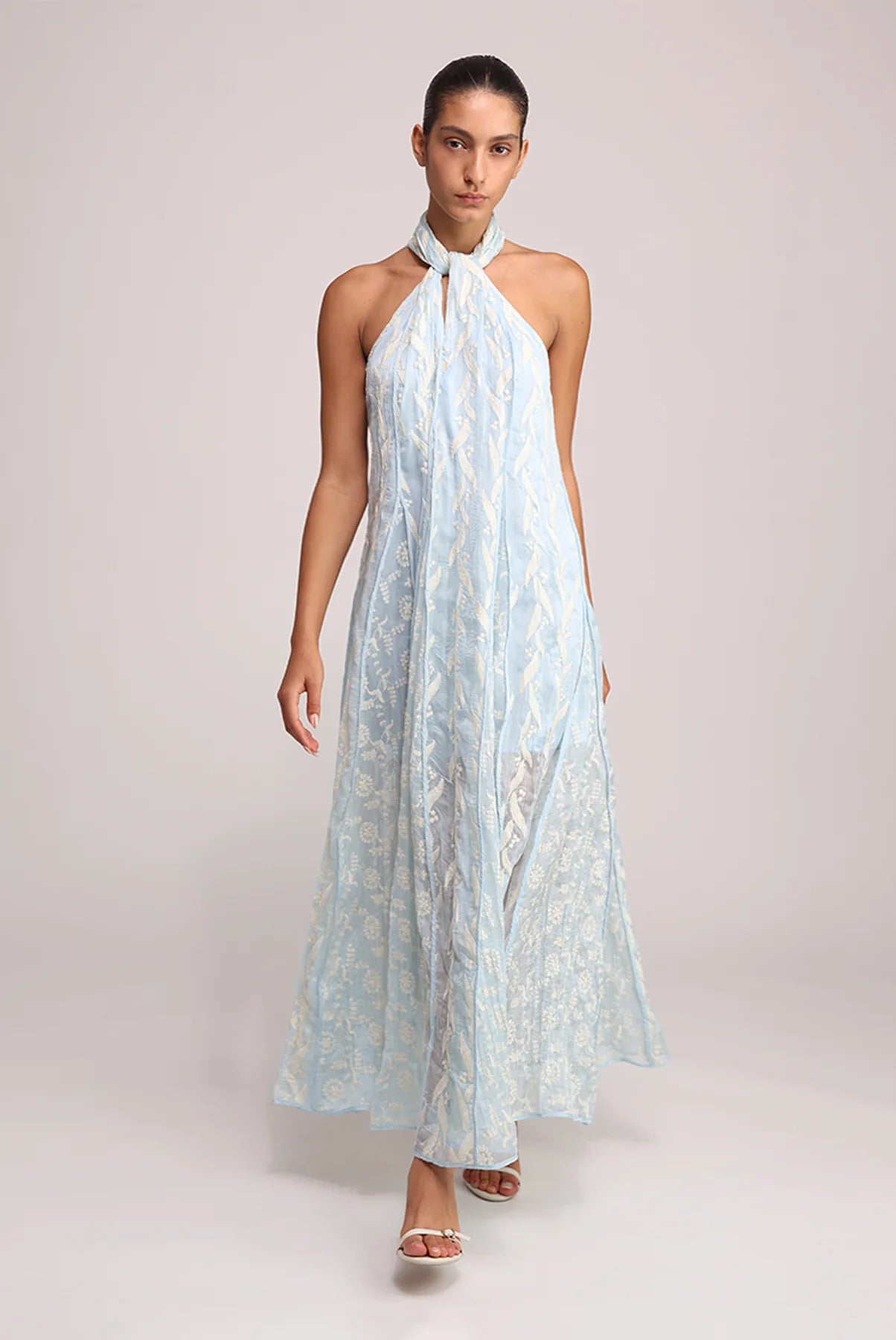 LUANA DRESS S25D20631 AQUA SABINA MUSAYEV 