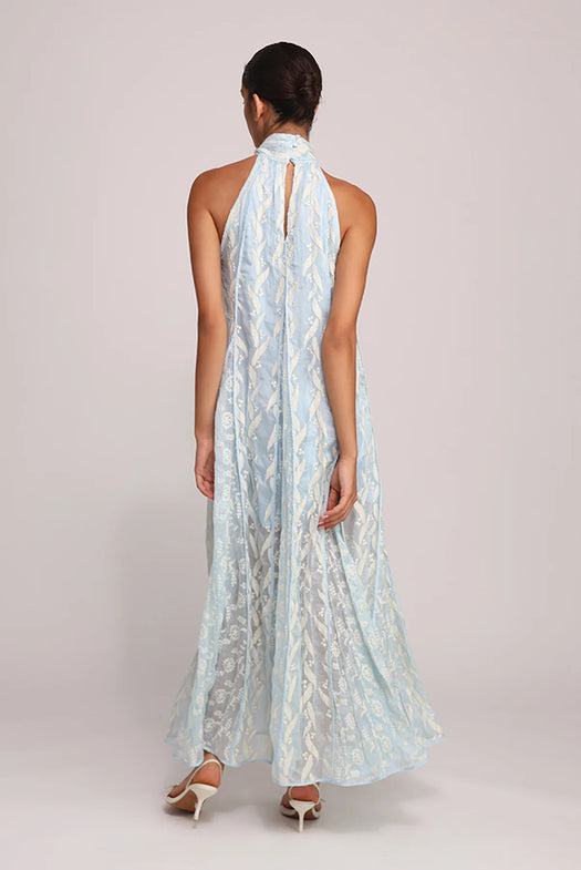LUANA DRESS S25D20631 AQUA SABINA MUSAYEV 