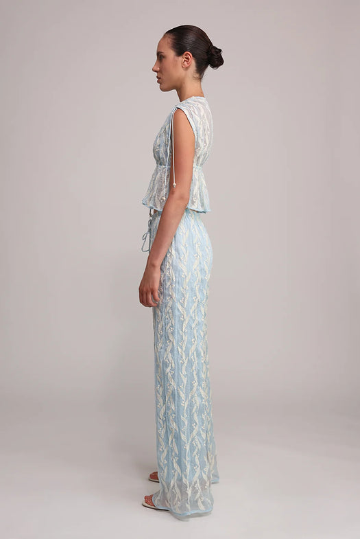 HEARTLY PANTS S25P50193 AQUA SABINA MUSAYEV 