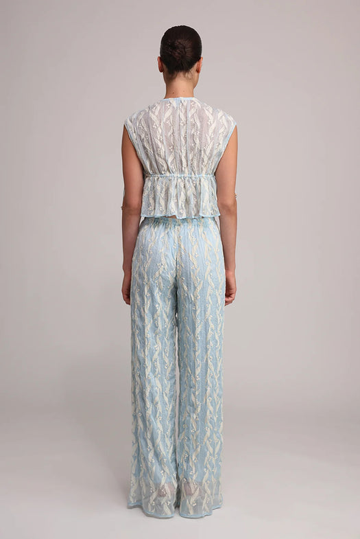 HEARTLY PANTS S25P50193 AQUA SABINA MUSAYEV 