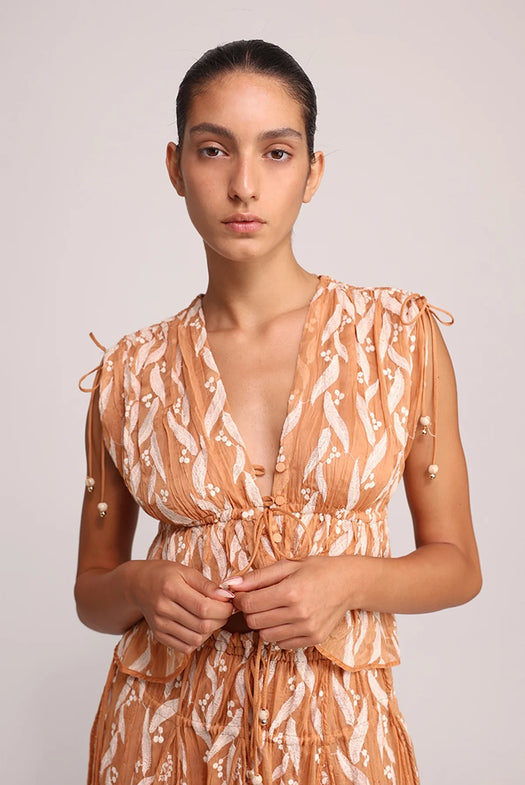 STONE TOP S25T20462 TERRACOTTA SABINA MUSAYEV 
