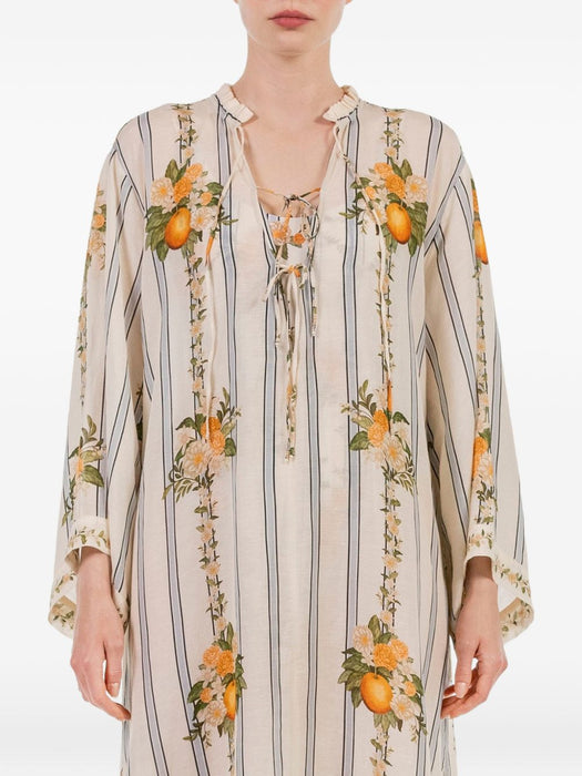 Datil valle dress 20838 MULTICOLOR AGUA BY AGUA BENDITA 