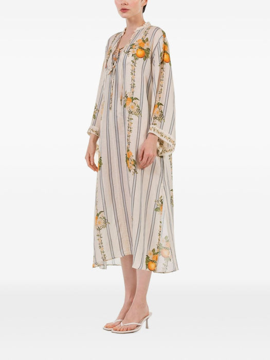 Datil valle dress 20838 MULTICOLOR AGUA BY AGUA BENDITA 