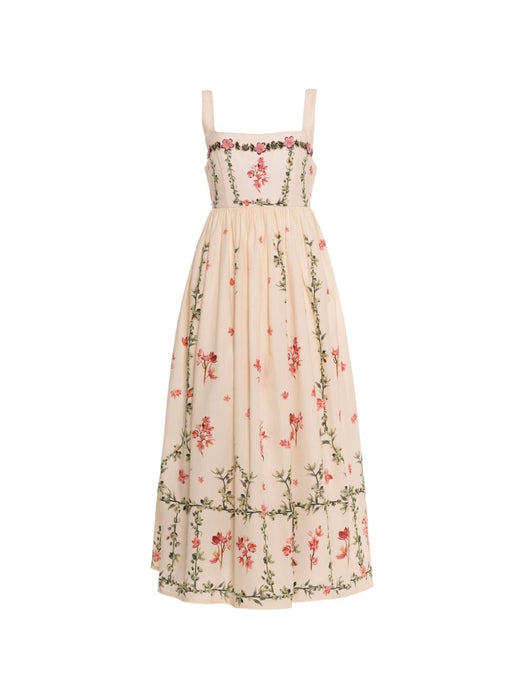 Barbara Cauca Midi Dress 20858 MULTICOLOR AGUA BY AGUA BENDITA 