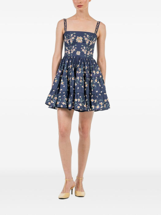 Lima Promesa Mini Dress 20900 MULTICOLOR AGUA BY AGUA BENDITA 