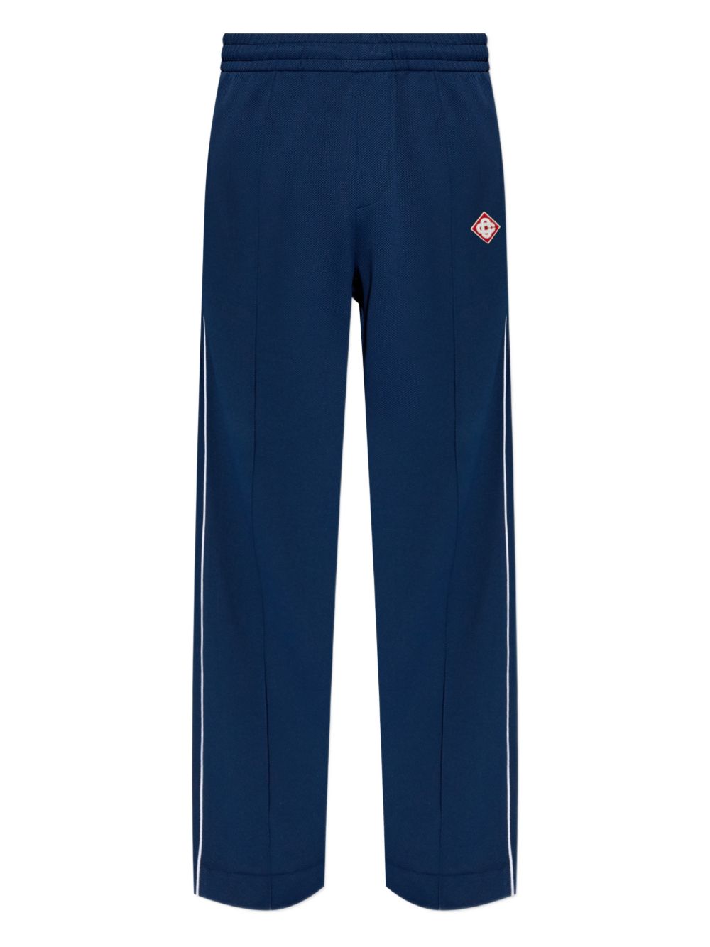 logo-appliqué track pants M-SP26-JTR-192-01 NAVY CASABLANCA 