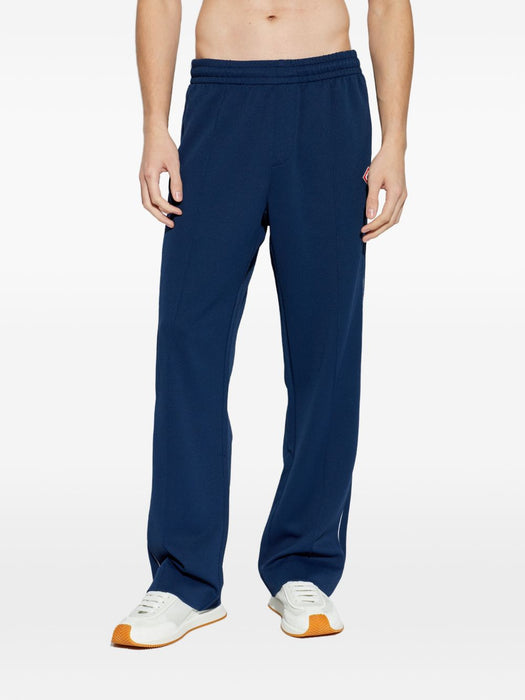 logo-appliqué track pants M-SP26-JTR-192-01 NAVY CASABLANCA 