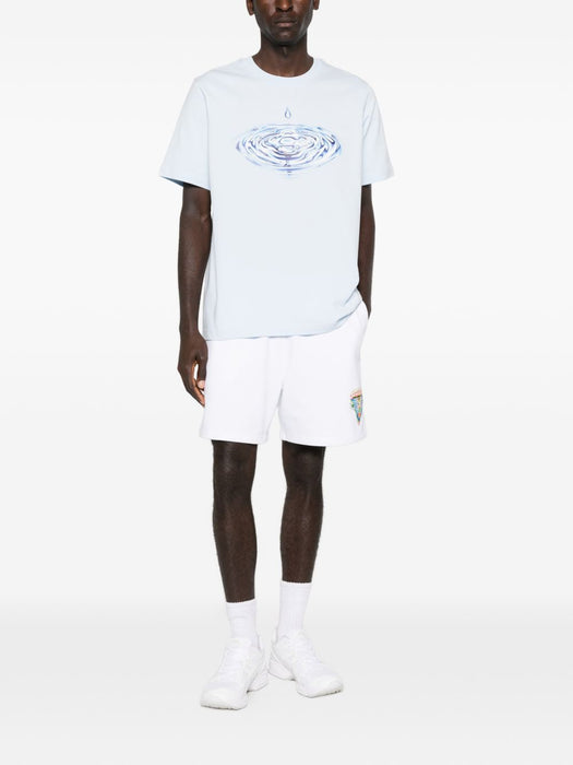 graphic tee T-shirt M-SP26-JTS-001-05 DRIP LOGO CASABLANCA 