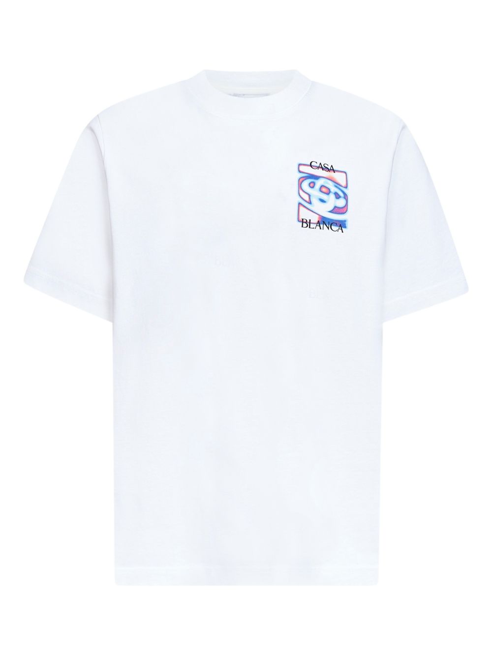 Heat Map logo crew-neck T-shirt M-SP26-JTS-001-07 HEAT MAP CASABLANCA 