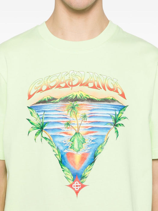 Innocence Triangle graphic T-shirt M-SP26-JTS-001-20 INNOCENCE TRIANGLE CASABLANCA 