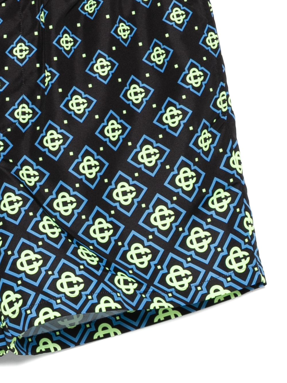 Degrade Monogram Swim Shorts M-SP26-TR-032-04 DEGRADE BLACK MONOGRAM CASABLANCA 