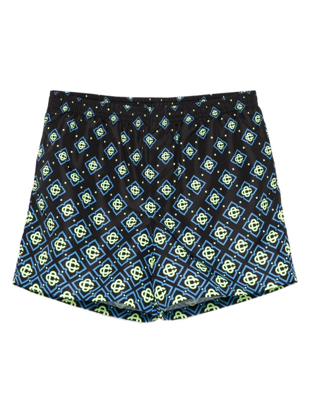 Degrade Monogram Swim Shorts M-SP26-TR-032-04 DEGRADE BLACK MONOGRAM CASABLANCA 