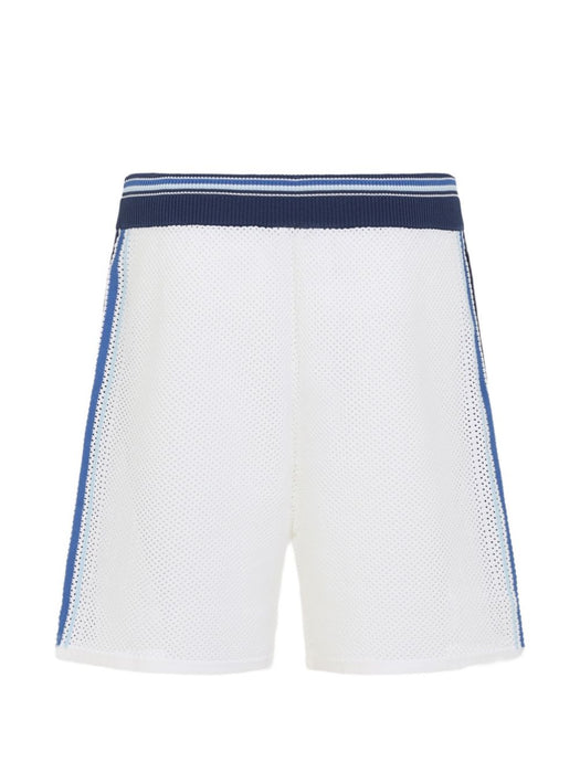mesh shorts M-SS26-KW-1306-01 WHITE / BLUE CASABLANCA 
